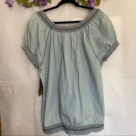 Ruff Hewn Chambrey Cute cotton shirt - Picture 6 of 8